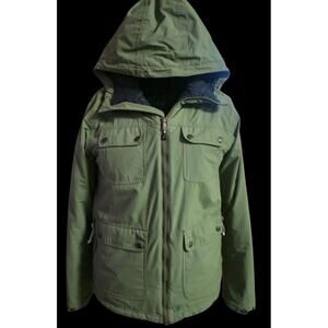 Quicksilver "Mountain Division" Jacket With Quilted Interior Size Small